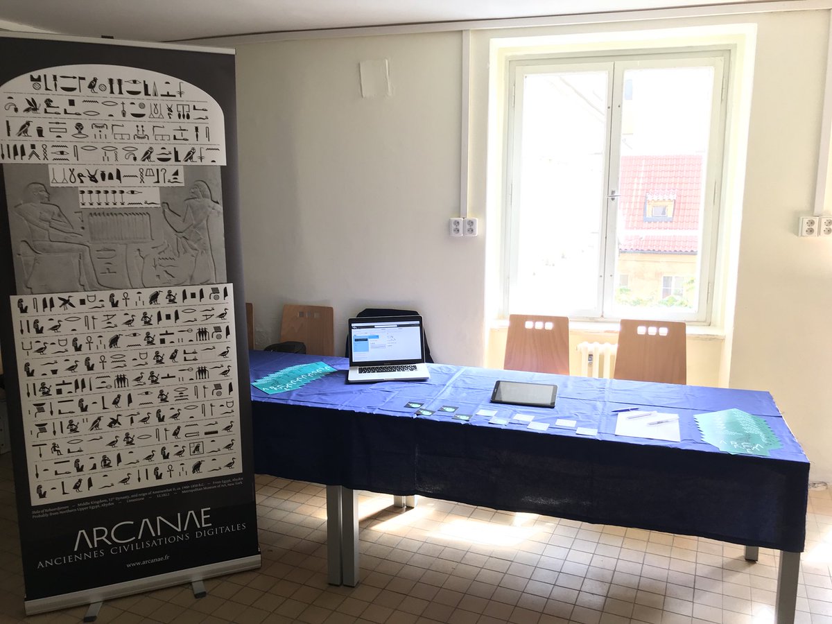 ARCANAE_ACiD's tweet photo. @ARCANAE_ACiD is at the #CRE Prague. Come and find out about out products ! 
https://t.co/FVWgrwDON0 

@univpaulvalery @LabExARCHIMEDE @CREgyptology https://t.co/gQ7CQBhbvN