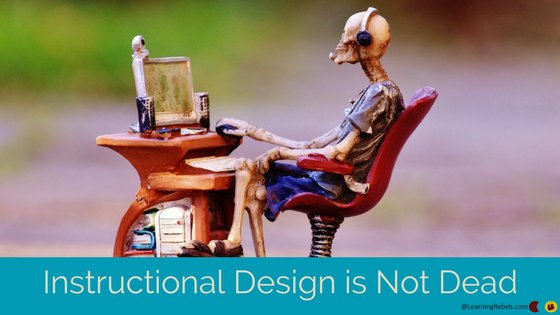 stipton's tweet photo. Instructional design is not dead - it's evolving. "What new things are you learning to take your skills to the next level?" https://t.co/JgDeiCzBTW #LearningRebel #InstructionalDesign https://t.co/Vd7aGvHh54