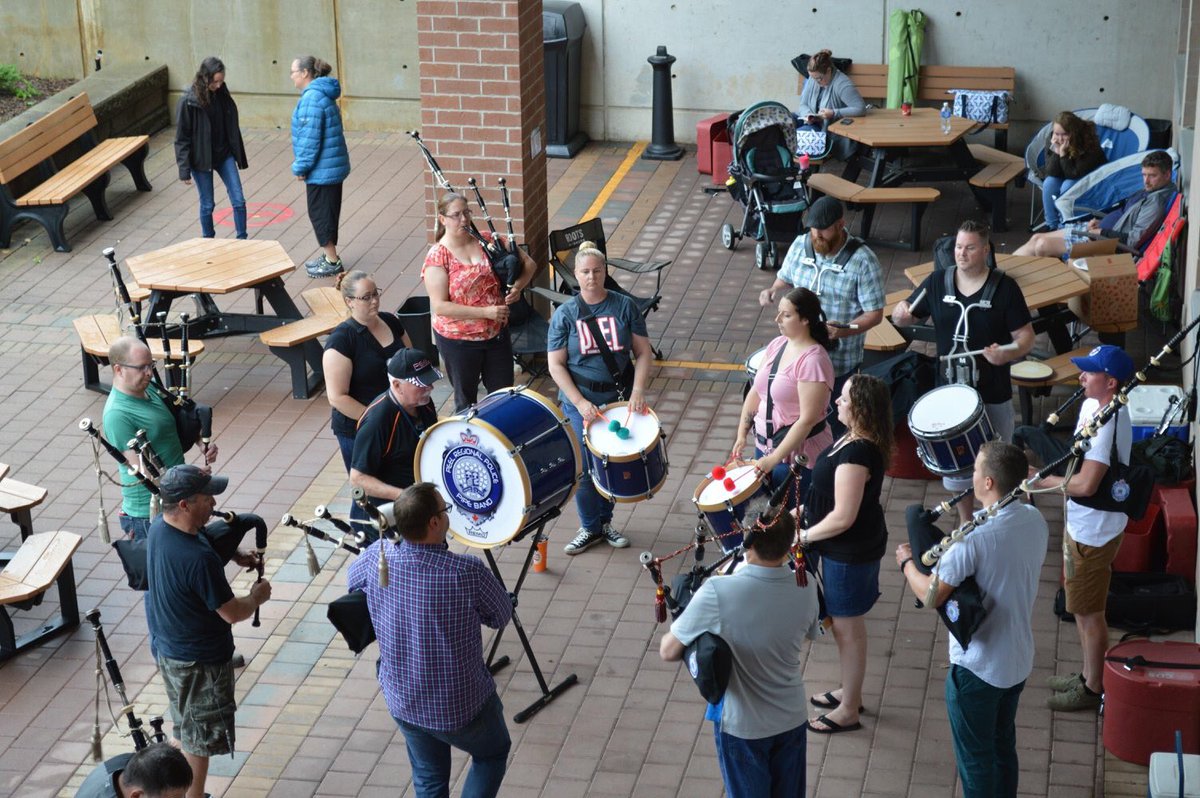 PeelRPPB's tweet image. Yesterday we had our annual BBQ for our members and their families. We are so grateful to everyone who supports our bands. The rain threatened the event but we managed to enjoy ourselves anyway. Photo credit Kim Moodie. #Peel2018 #PipeBand