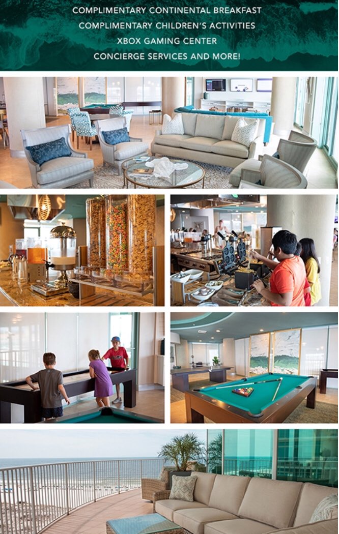 TurquoisePlace's tweet photo. Exclusively for guests of @Spectrum_Resort, the Spectrum Club Lounge is a new space designed to allow guests to mingle while enjoying services and amenities not found with your typical condominium rental. #SpectrumExperience https://t.co/tKvyhw9vFe