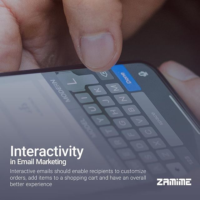 Zamimecom's tweet photo. #تعامل_ایمیلی در #دیجیتال_مارکتینگ
با نگاه به آینده ، #ایمیل_مارکتینگ باید گیرندگان را به سفارشی کردن درخواست ها، اضافه کردن بخش های مختلف به سبد خرید، و داشتن تجربه ی بهتر، قادر سازد. آوردن این داده ها از طریق #ایمیل به #وبسایت، تجربه ی کاربر را بهبود می بخشد.
#ضمیمه #zamime https://t.co/BM0TSPIhHC