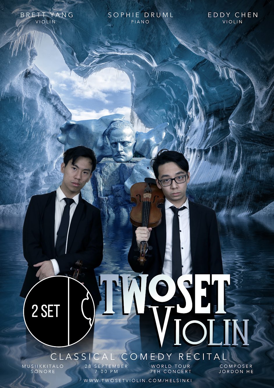 TwoSet Violin on Twitter: are out for Helsinki!! https://t.co/u61CgDmOuN https://t.co/Aw6KmZmCXj" / Twitter