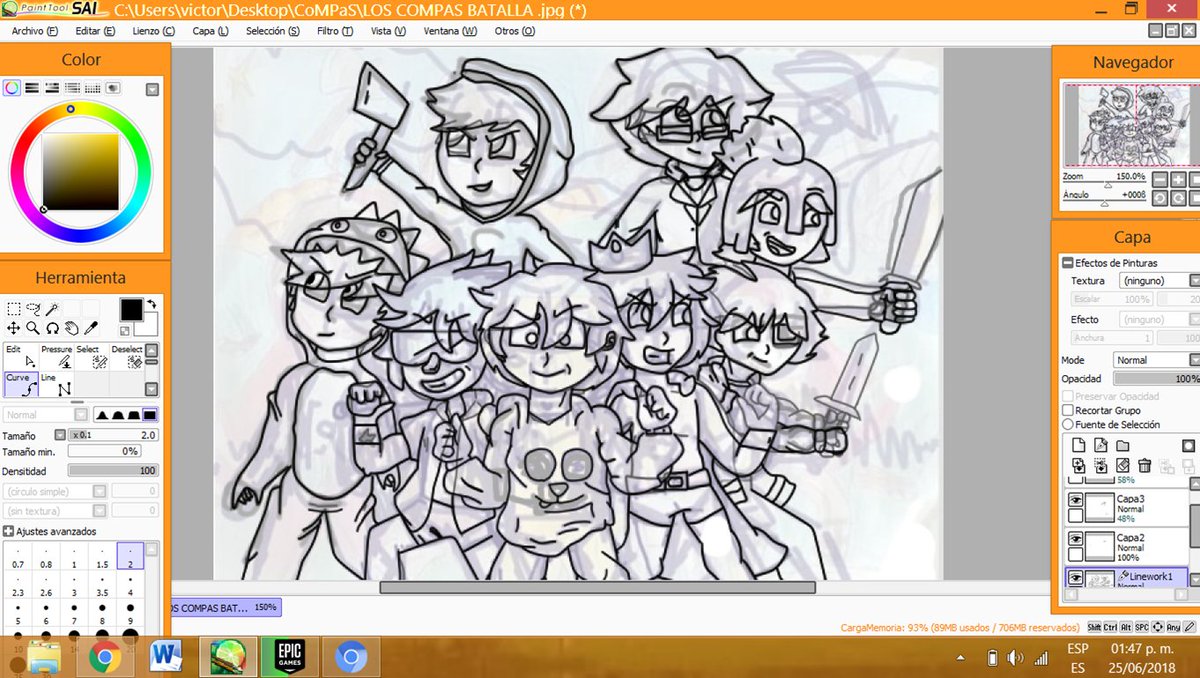 Download Dibujos Para Colorear De Los Compas PNG - Hoja