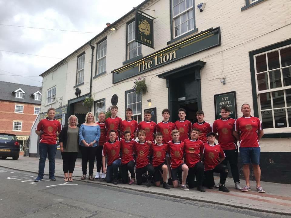 maesyrhandir's tweet photo. Thankyou to Jess at the Lion, agreeing to sponsor the football club for a third successive year. Fantastic commitment. https://t.co/ru7cn8LyMc