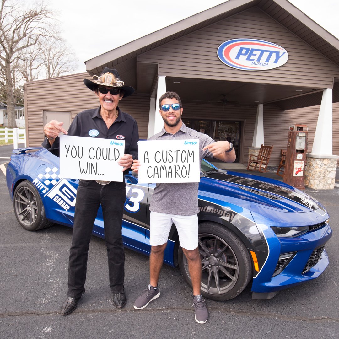 Buckle up because YOU could win the ride of your life with Richard Petty in your very own customized Chevy Camaro SS! ENTER: bit.ly/2Ibw12m