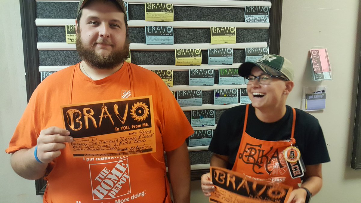 #4801PROUD Big John closed $1150  in blinds and Erika closed a $4900 HVAC through service connect in June! AWESOME JOB DRIVING PIPELINE AND SERVICES!!! <a href="/jr_samuel2015/">JR Samuel</a> <a href="/britton_denny/">Denny Britton</a> @thd_young @THDMark <a href="/thdpatrickbowen/">THDPATRICKBOWEN</a>