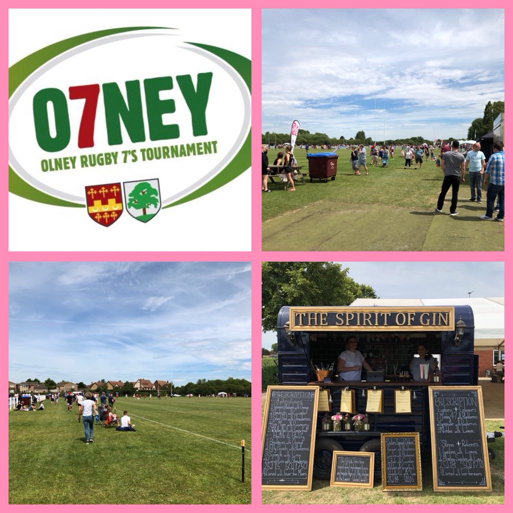Fantastic day at Olney 7’s... 🏉 Both players and spectators certainly love a gin or two 🙌🏼 especially <a href="/IlkleyRugby/">Ilkley RFC Official</a> players...who sampled a few <a href="/WhittakersGin/">Whittaker's Gin</a> 😊#Olney7s #rugby #trygin #gin #ginbar #goodtimes #olney #perfectday