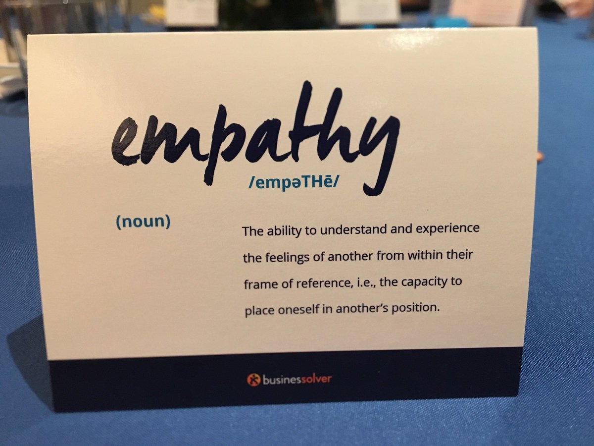 How Empathetic is YourOrganization? 
#vision2018 - crowd.cc/s/1T54o