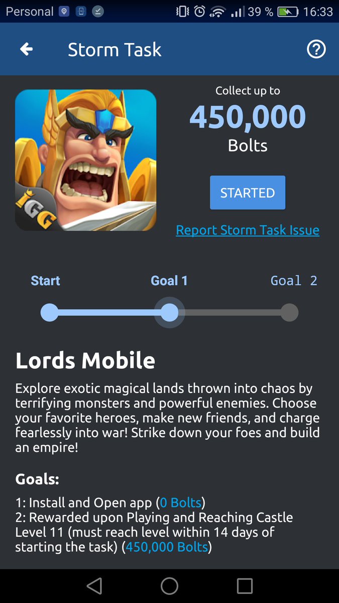 Criptotren's tweet photo. I just earned 450,000 Bolts for playing #lordsmobile in a Storm Task. Download now: https://t.co/LVFY2LWcR5

Get a bonus with This code T7DG9I

#stormtoken #cryptoalerts
#Bitcoin #blockchain #freemoney
#dogecoin #Upbit #Binance #ERC20 #bitcoinday https://t.co/uDR60m2L7j