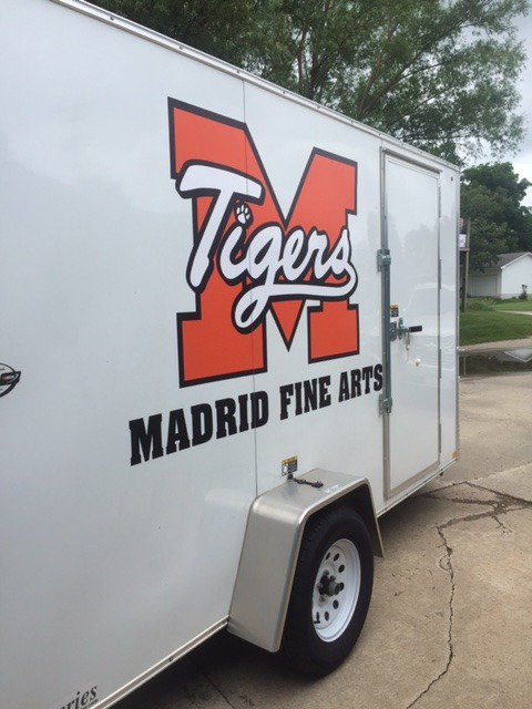 MadridTigers's tweet photo. The Fine Arts Trailer got a new look last week! https://t.co/CCit5L0Owt