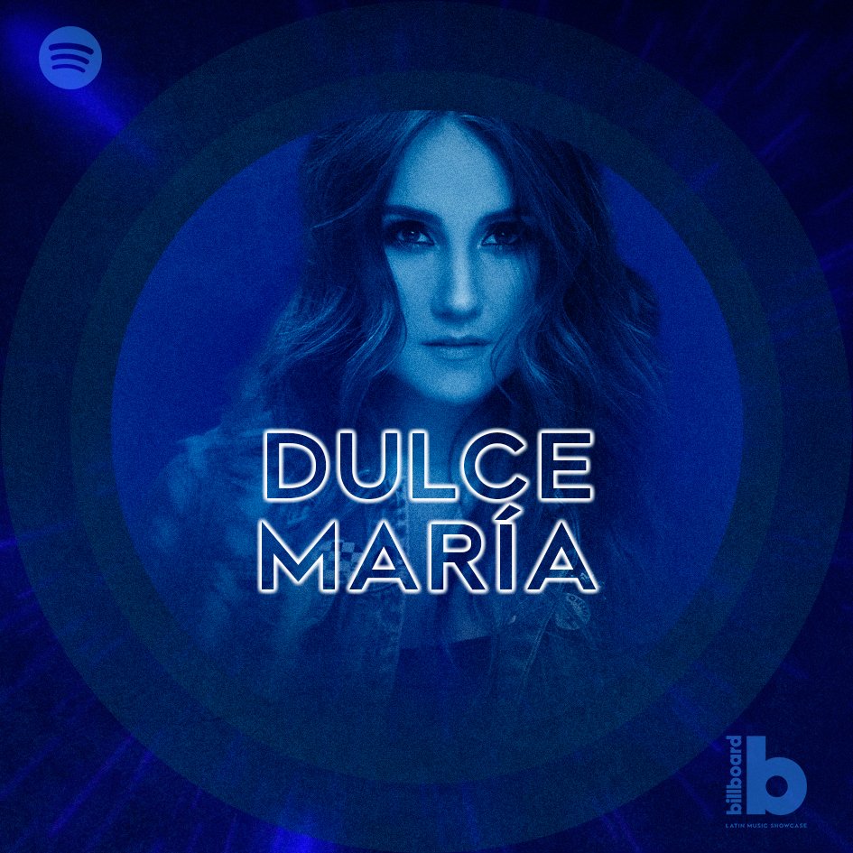 BillboardLMS's tweet photo. ¿Ya siguen la playlist de @DulceMaria en @SpotifyMexico?
Dale play:
https://t.co/uz3qvVemN8 https://t.co/ZFDrTKznK7