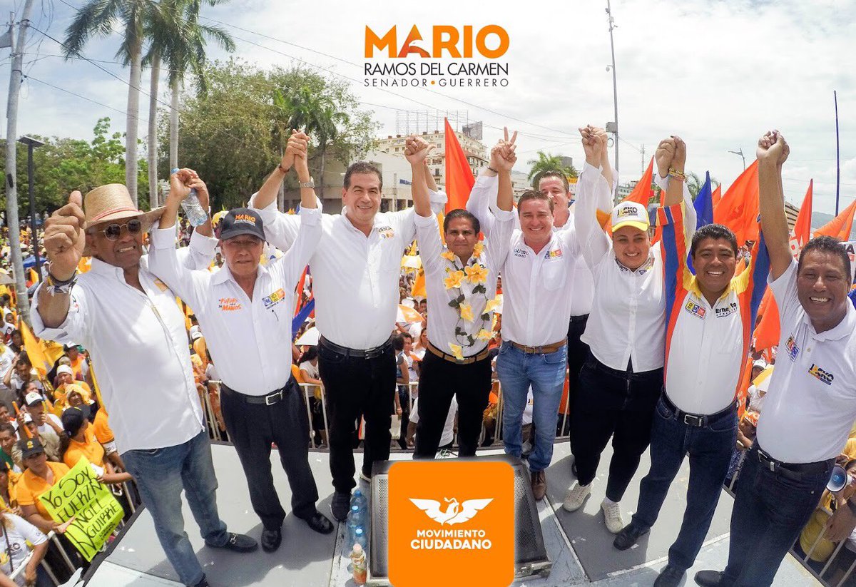 MarioRamosDelC's tweet photo. La victoria está cada vez más cerca. Acompañé a @JackoBadillo  a su cierre de campaña, juntos hagamos que ¡#Guerrero y #Acapulco vuelvan a brillar!
#VotaMovimientoCiudadano
#PorGuerreroAlFrente
#MarioSenador https://t.co/8dpS7iB7RH