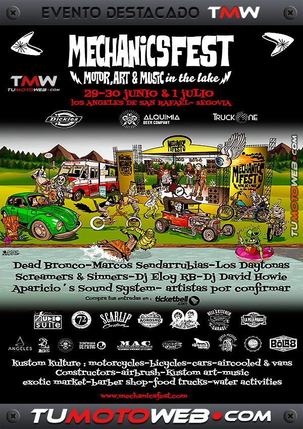 Este fin de semana Mechanics Fest 2018. Más información (Programa, Vídeo, Localidad, Provincia, etc.) en: goo.gl/naji8s.  <a href="/MechanicsF/">Mechanics Fest</a> #Tumotoweb #EventosTMW #Motos #Motorcycles #Bikers #FelizLunes