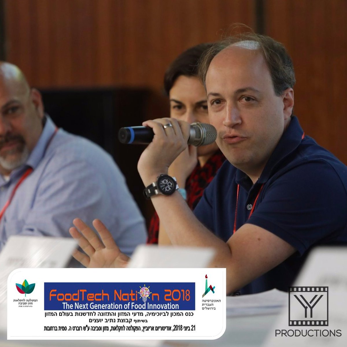 Dr. Yaron Daniely, our CEO and President, spoke on the panel at the #FoodtechNation event 2018.

Read more via @Jerusalem_Post: jpost.com/Israel-News/St…

Check out all the #FoodTechnologies available for licencing: yissum.co.il/technologies/f…

Photography by: Eli Shrem YY Productions