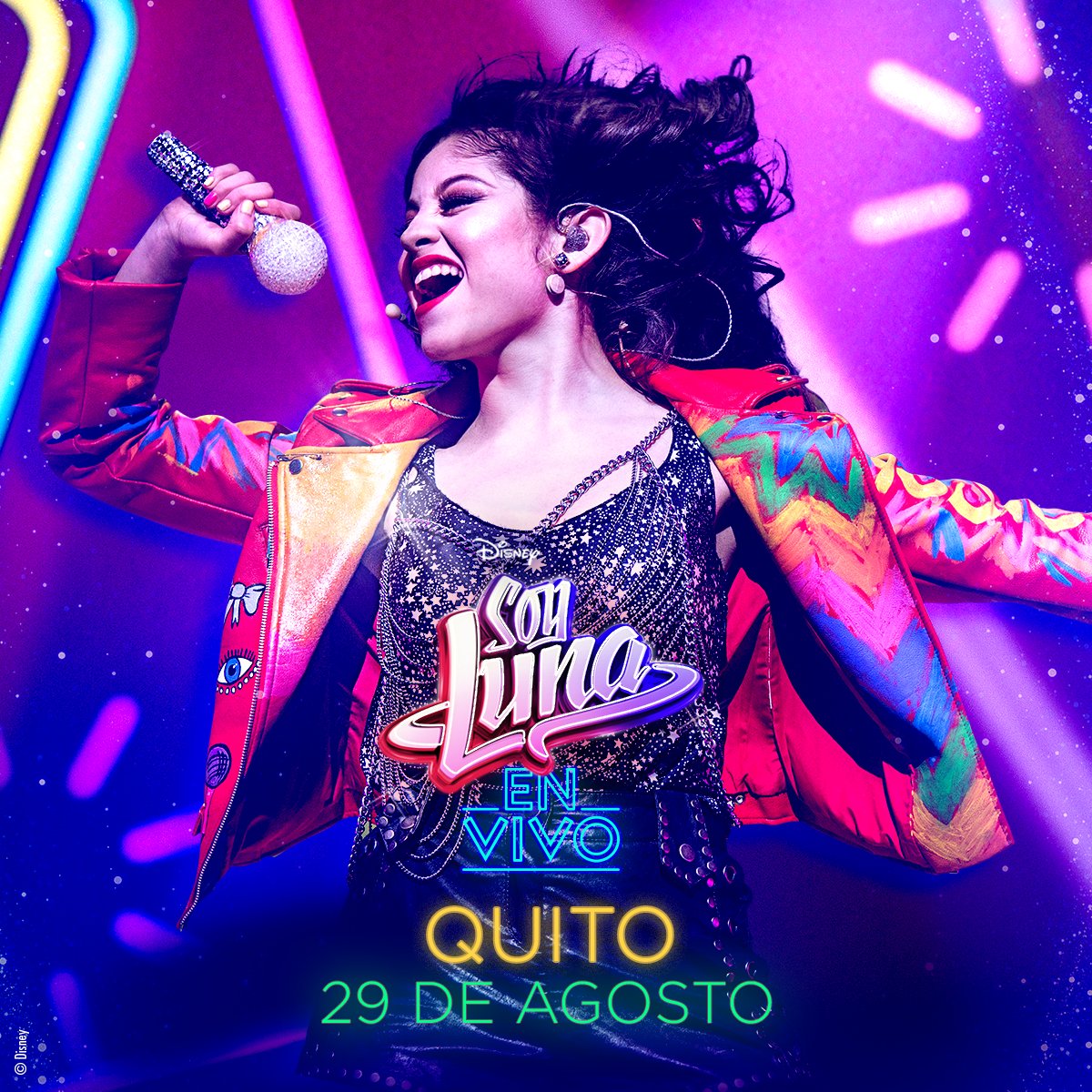 SoyLunaEC_'s tweet photo. ¡NUEVO SHOW CON NUEVAS CANCIONES! #SoyLunaEnVivo Gira Despedida en Quito con  tus personajes favoritos este 29 de agosto en el Estadio Olímpico Atahualpa. Adquiere tus entradas en @Ticketshow. TODAS LAS FORMAS DE PAGO DISPONIBLES https://t.co/gTvL0MzsDf