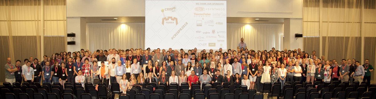 crispr2018's tweet photo. all participants (x260) https://t.co/jDnj5qvbue