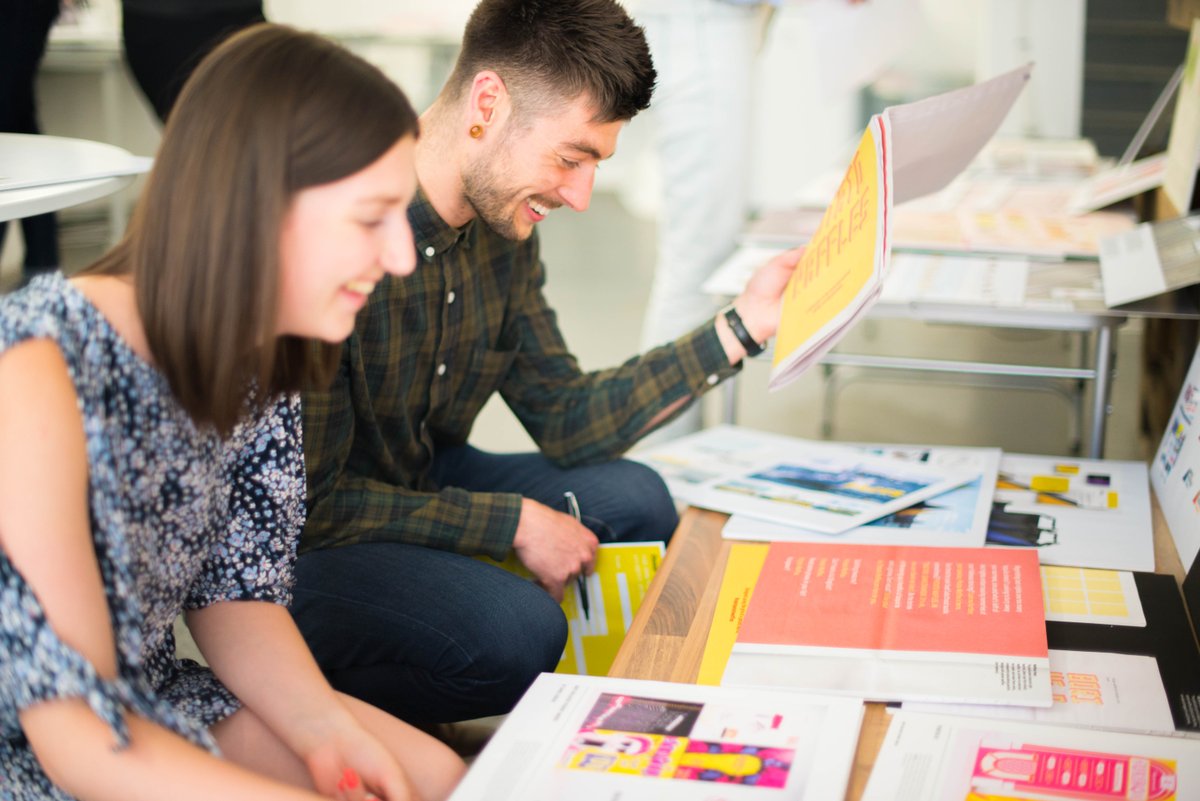 Design_Bridge's tweet photo. Over in our London Studio we've been hard at work judging this year's Dog's Bollocks Student Awards competition entries. Who will win us over this year? Stay tuned to our blog and social media in the coming weeks, maybe even days, to find out... #DBstudent https://t.co/NedUYUx3Ca