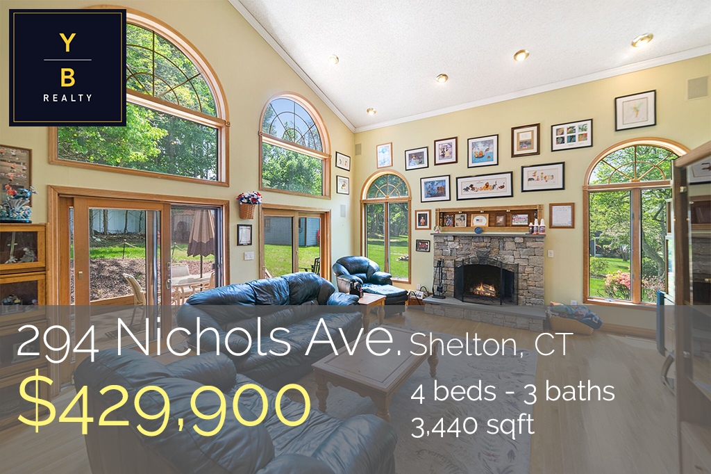 yb_realty's tweet image. 294 Nichols Avenue in Shelton, CT- list price: $429,900, 4 beds &amp;amp; 3 baths, 3,440 sqft. ybrealty.com   #livewhereyoulove #ctrealty #home #ybrealty #connecticut