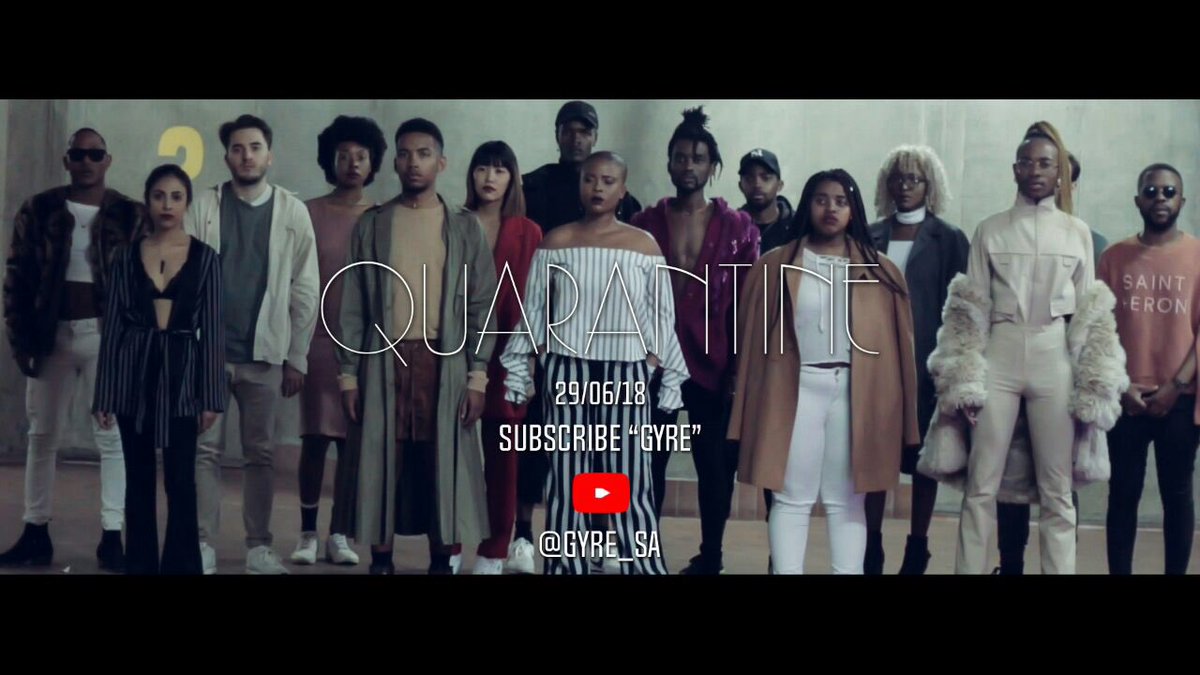 Mr_Allofit's tweet photo. A STORM IS COMING ❗️My Boy @gyre_sa drops his #QUARANTINE MUSIC VIDEO THIS FRIDAY 29/06/2018 🌪 #QUEERNOMICS https://t.co/Uu5I9YTnTV
