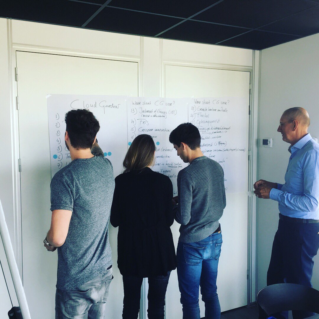 YellowPirates's tweet photo. Geslaagde brainstormsessie gedaan vanmiddag met het enthousiaste team van Cloud Garden uit Zwolle. https://t.co/JBCpq1x7qv