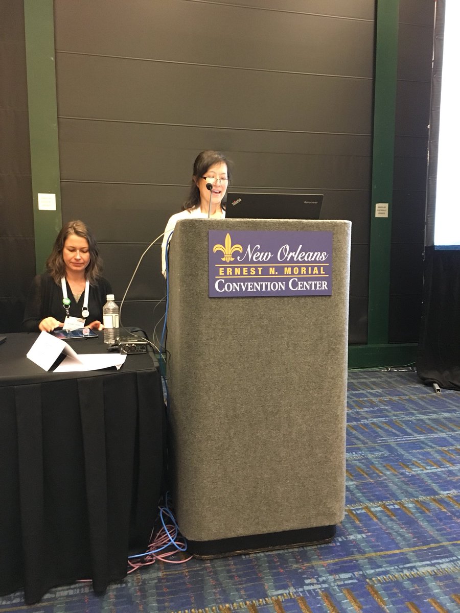DPEaflcio's tweet photo. Lisa Jorgensen of @WaynePubLib &amp; @RWDSU member presents on how union values make an impact on intellectual freedom #ALAAC18 #1u https://t.co/lyhB6NwRwk