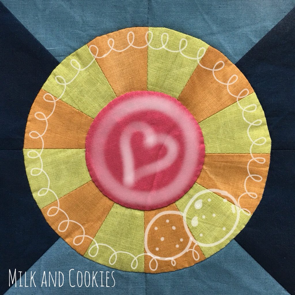 carol_asmussen's tweet photo. My version of block 2 from The Splendid Sampler 2, pattern from #bryanhousequilts. Confession... I was already thinking in how to quilt this block 👍🏻! #thesplendidsampler #aurifil #sewsocial #block2 https://t.co/M5WCxzEVgn