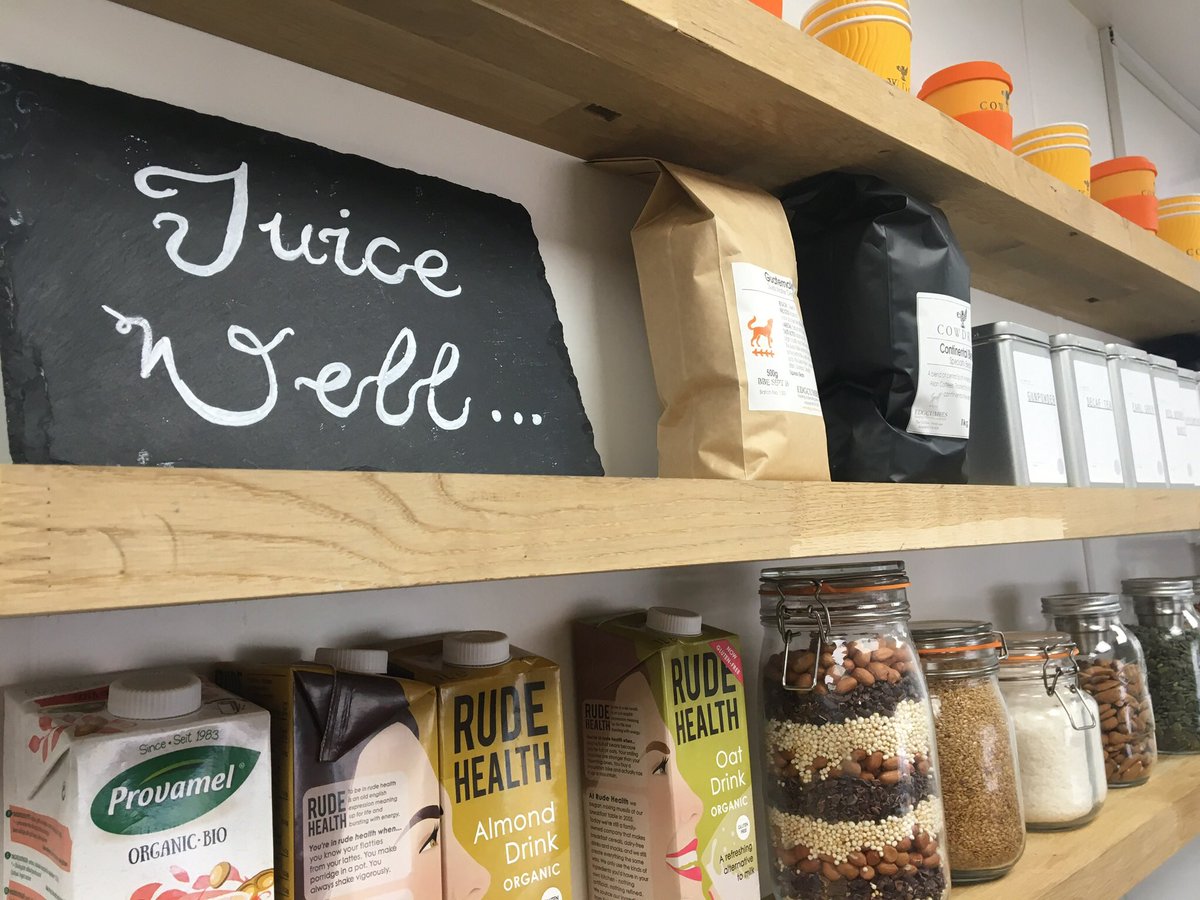 CowdrayExpress's tweet photo. Looking for a #dairy alternative? We have @rudehealth Almond &amp; Oat milk available if desired. 🙌🏼 #rudehealth #almonddrink #oatmilk #juicewell https://t.co/vNQUyw6wxm