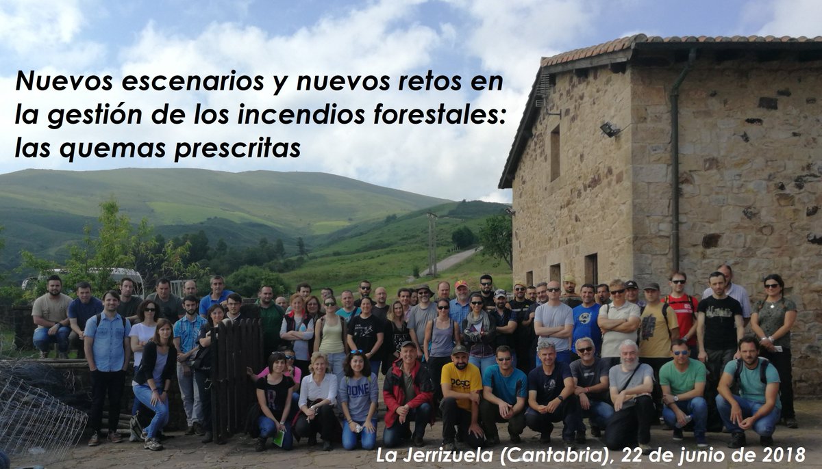 VirginiaCarrace's tweet photo. #CVIIFF2018
¡Muchas gracias a los asistentes! un grupo multidisciplinar de forestales, ganaderos, biólogos, agrónomos, técnicos, empresa, SEPRONA, UME, bomberos, TAMN, operarios, investigadores, estudiantes, conservacionistas...!
#ConocerParaComprender
#ComprenderParaGestionar https://t.co/FqV7nQzxZ2