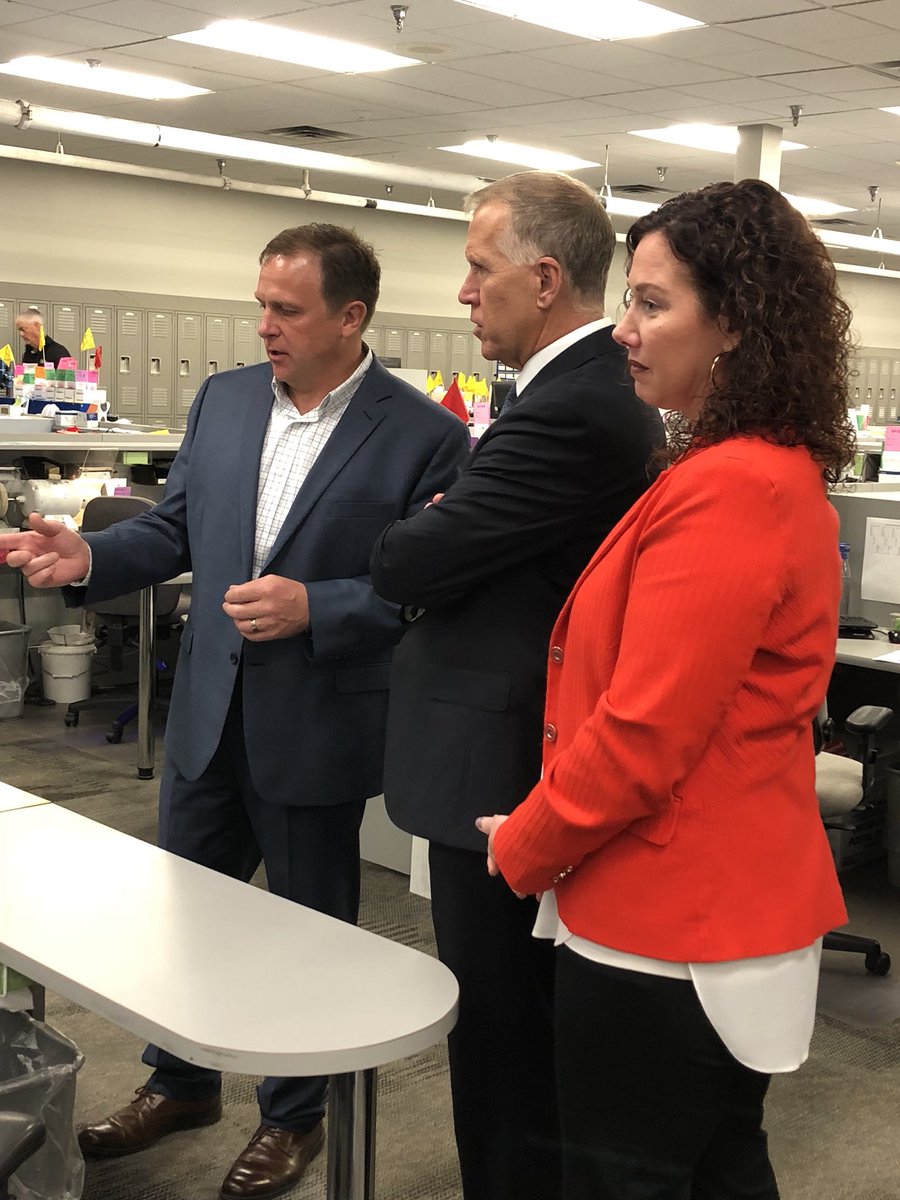 BrandonSawalich's tweet photo. Thank you @SenThomTillis for visiting @starkeyhearing this morning. It was our pleasure to host you and share more about our work to improve hearing health and wellness. We appreciate your time and interest in hearing technology and look forward to continuing the discussion. https://t.co/f8OYJkMzCw