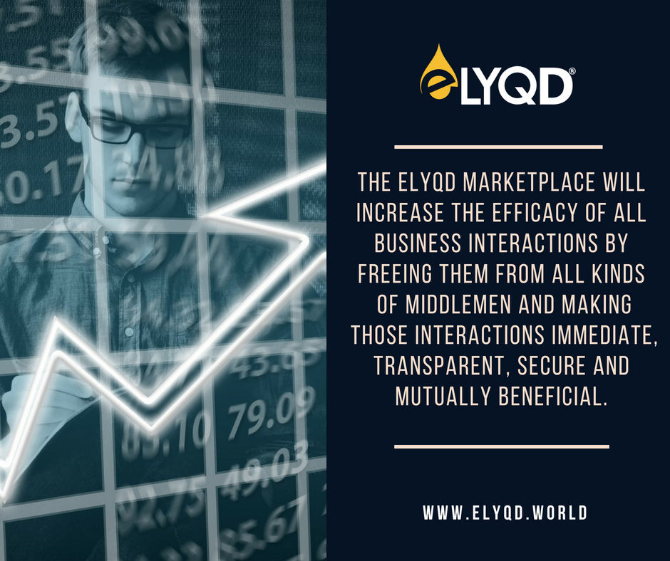 elyqdcom's tweet photo. The eLYQD marketplace will increase the efficacy of all business interactions by freeing them from all kinds of middlemen.
#cryptocurrency #currency #cryptocurrencies #innovation #usd #cryptocurrencynews #cryptoexchange #tech #wallet #trading #cryptotrading #ripple #blockchain https://t.co/8VHAL8u1DB