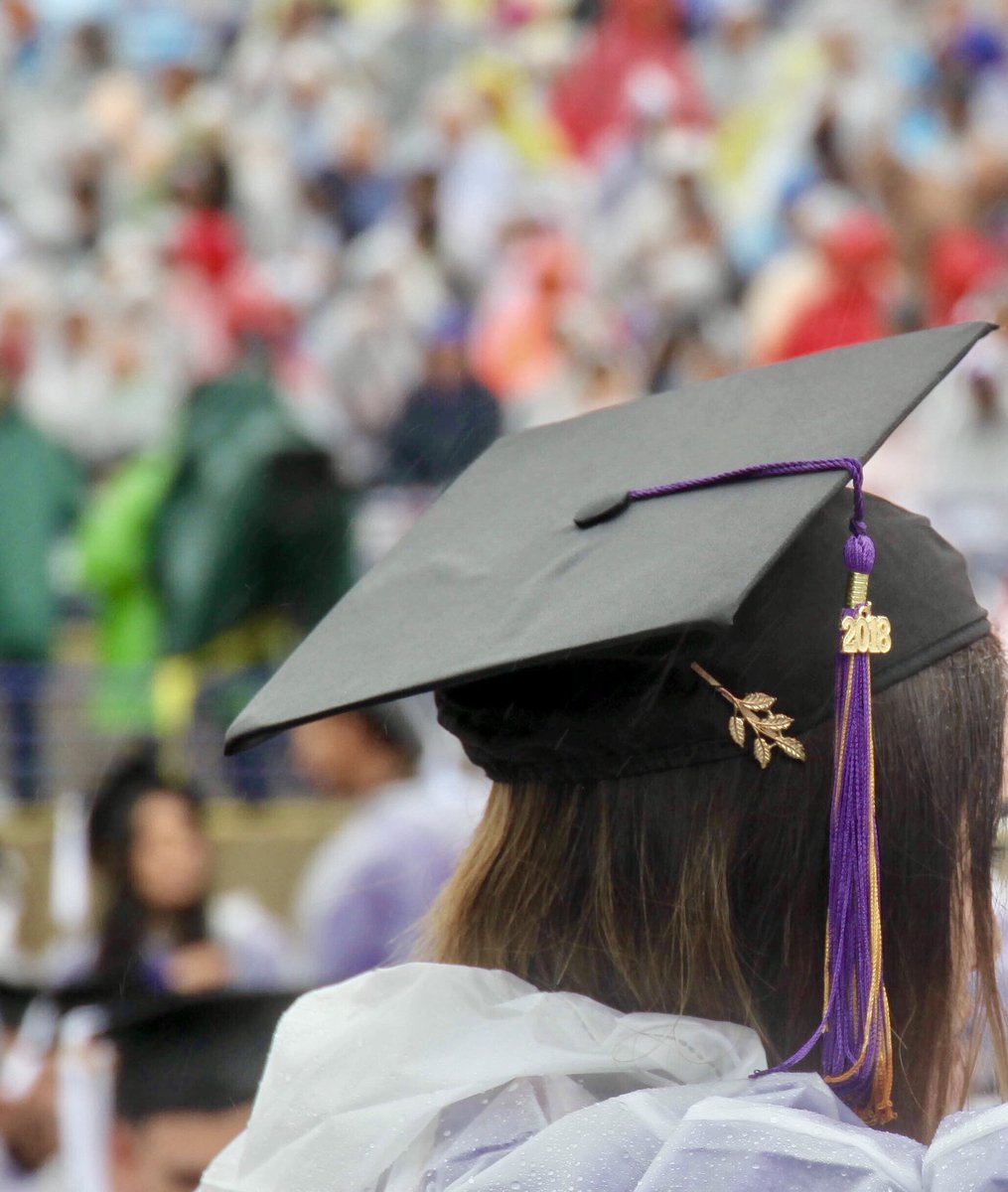 norriscenter's tweet photo. Congrats, grad! Has it hit you yet? #NU2018 https://t.co/Jv8OTgXJ42