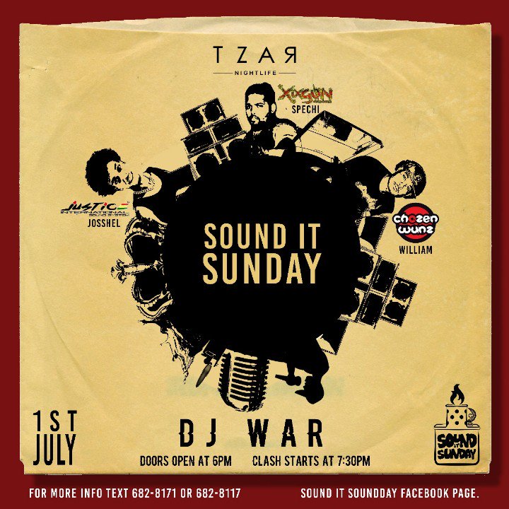 TaurusMovement's tweet image. This Sunday we feature a TRIPLE DJ WAR 🏆🥈🥉,no mic men involved at TZAR on the Avenue #NewBlood #SoundItSunday 🎧🎤⚔💣