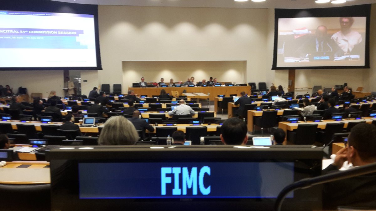 fimcmediation's tweet image. Work in progress at @UN Headquarters for voting #convention and #modellaw on #enforceability of #settlement #agreement arising from #international #mediation proceedings