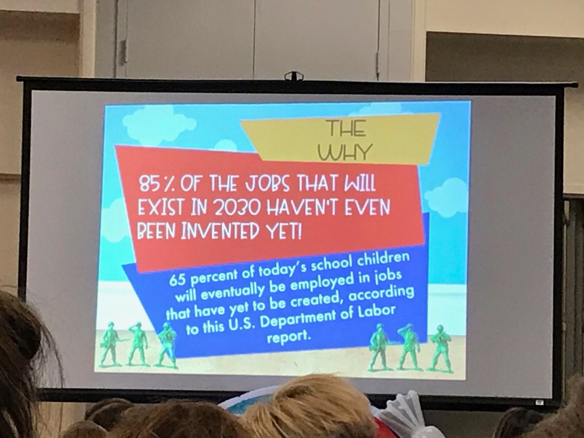 plnaugle's tweet photo. Make it tough to get our students prepared just teaching content. They need to be proficient in the 4Cs. #4thchat @getyourteachon #getyourteachon #GYTO18 @JPPSS https://t.co/nsW4ZRGDL5
