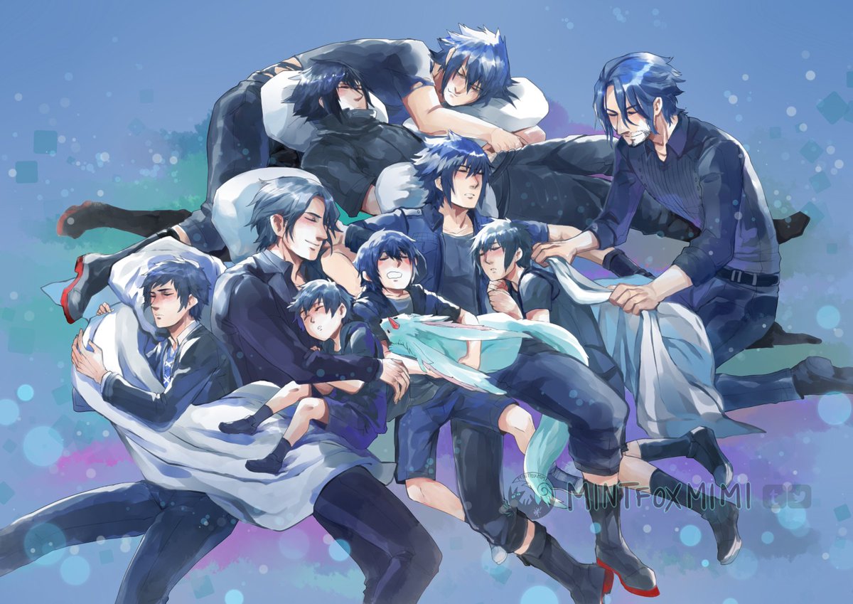 ultimate…sleepy pile……wannajointhem
Theres.. 5/ 8/ 12/ 17/ 20/ verse/ omen/30 /30beardless Noct all in one pic…….
I guess I can call it a success case with the smol adventure series I drew these were the big ideas I wanna do— so happy of myself :YY
 tmblr.co/ZZ-bWw2ZDHWtP