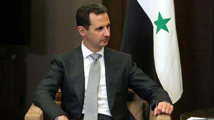 Retweeted Naman Tarcha ® (@NamanTarcha):

#Siria🇸🇾 Presidente #siriano Assad: Non permetteremo ai paesi occidentali di partecipare alla ricostruzione del paese. L'Occidente è lontano dal concetto di onestà, non danno niente, prendono solo. #NonViDicono