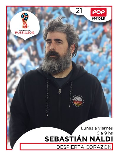 popradio1015's tweet photo. ⚽  Ya vivimos el Mundial #Rusia2018 y tenemos #LasFigusDePop. Quienes más RT y FAV hagan tendrán regalos geniales. ⚽ @SebaNaldi https://t.co/leT30gkdXq