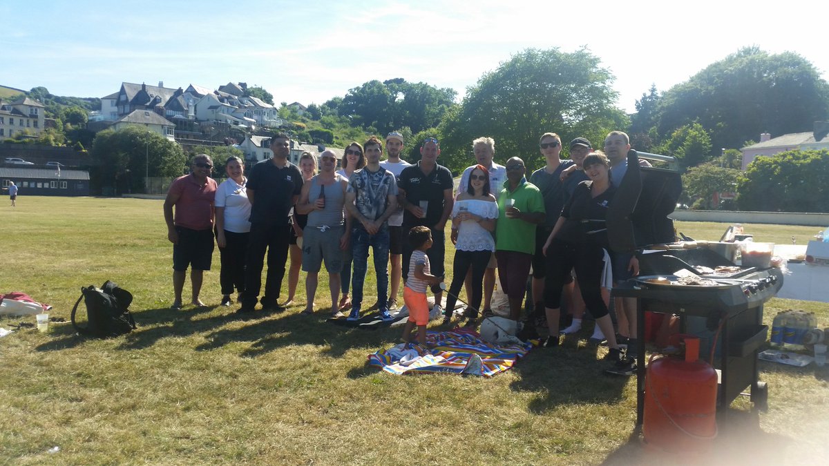 Perfect summer time @discoverdart Staff Bbq with good food and beer #barbecue #dartmouth #summer #teamworkmakesthedreamwork