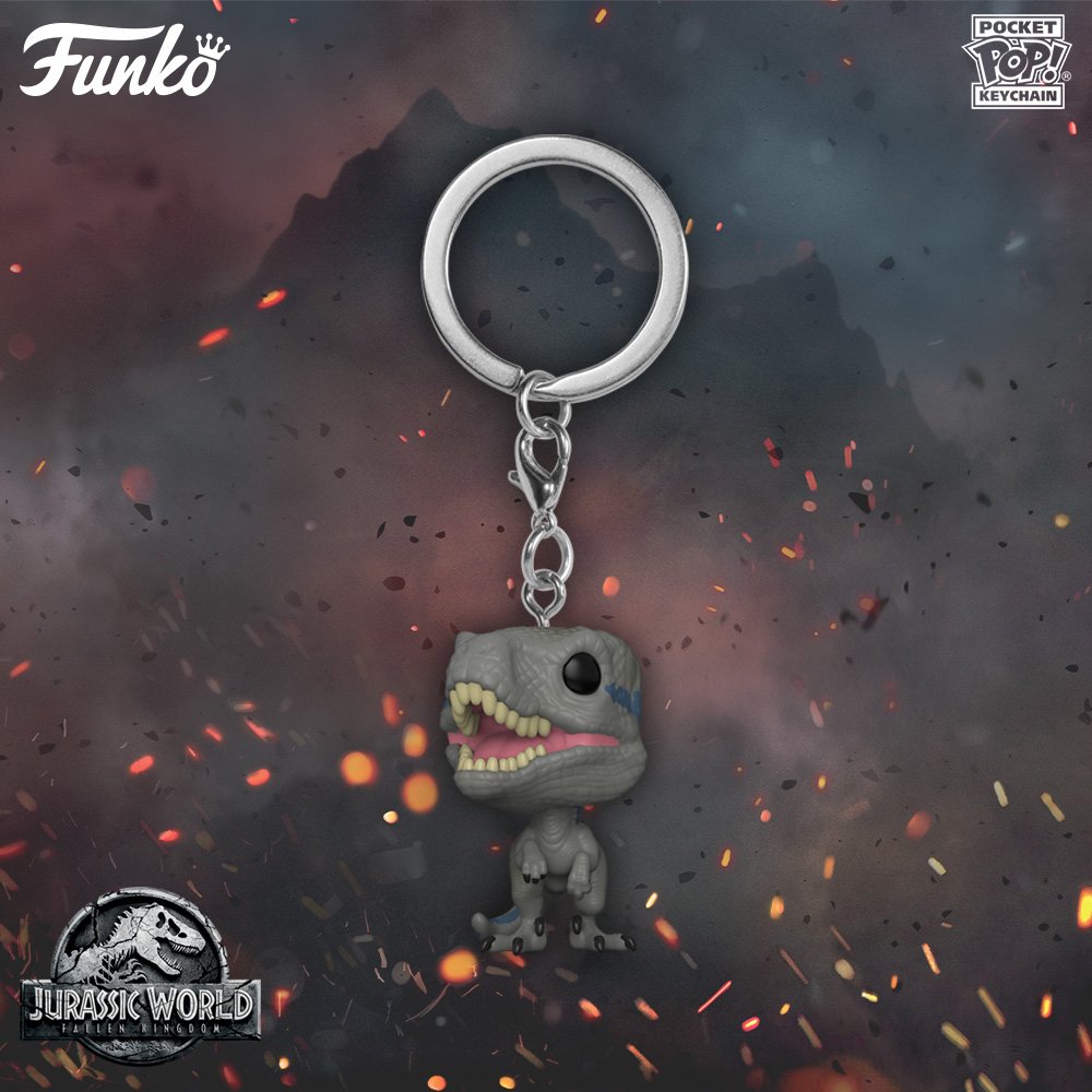 Available now: Jurassic World: Fallen Kingdom Pop! Keychain 