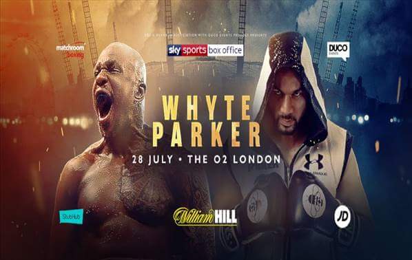 #Amazing #WhyteParker premium seats and overnight stay Inc breakfast from just £177.50 pp.

#bargain #boxing #o2 #London