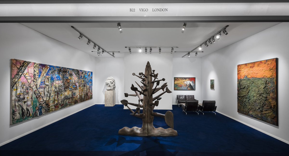 <a href="/vigogallery/">Vigo Gallery</a> @masterpiecelondon | Stand B22
Bram Bogart | Keith Coventry | Daniel Crews-Chubb | Ibrahim El-Salahi | Marcus Harvey | 27 June - 04 July 2018
#vigogallery #painting #contemporaryart #sculpture #tree #oak #modernism