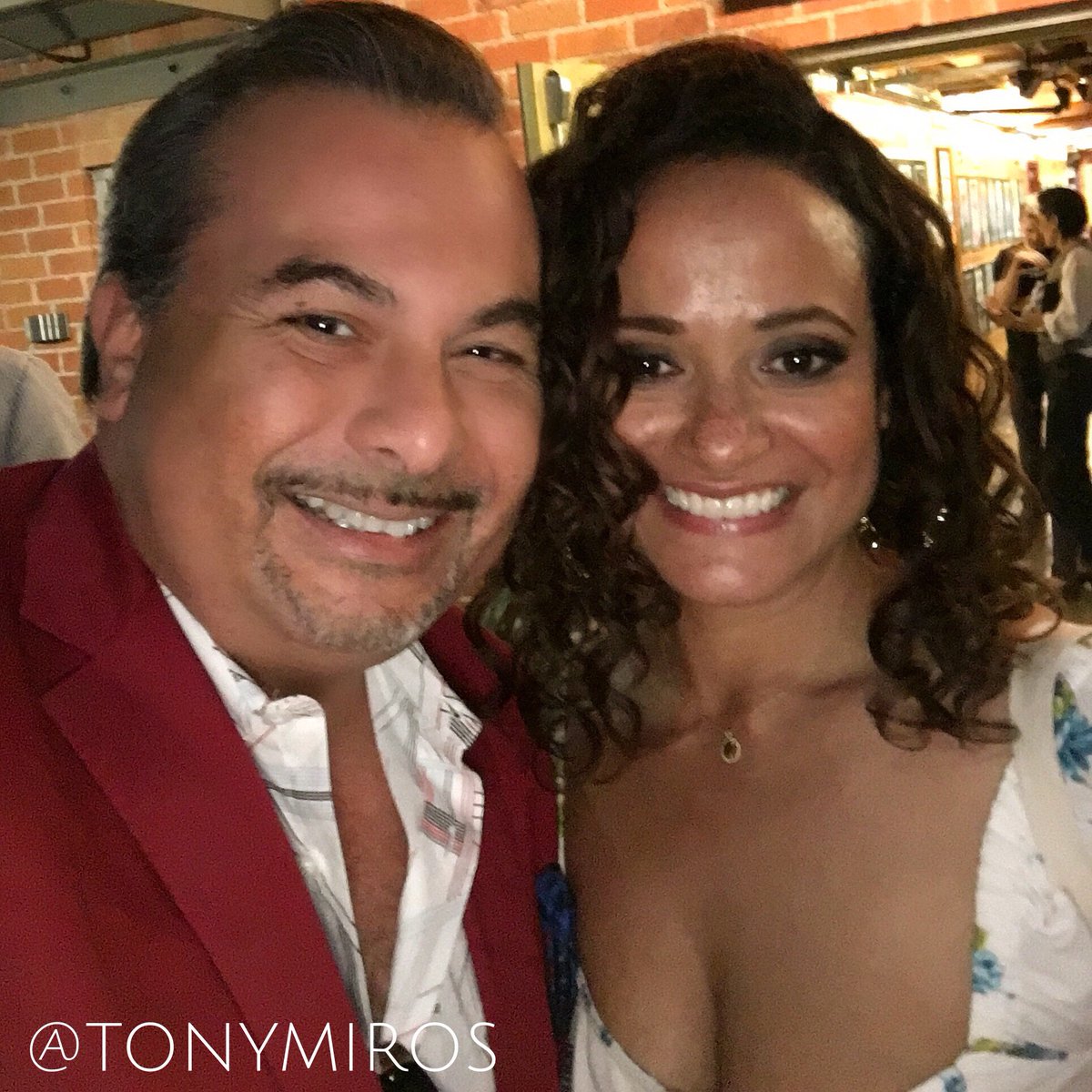 tonymiros's tweet photo. With the lovely and talented actress @itisIjudyreyes at last night's special @CLAWSTNT screening and Q&A presented by #TurnOUTLA and #Outfest in Los Angeles #clawstnt #lalgbtcenter #judyreyes #scrubs #deviousmaids #tonymiros #myfunhollywoodlife @lalgbtcenter @outfest https://t.co/4RvJioAfmD