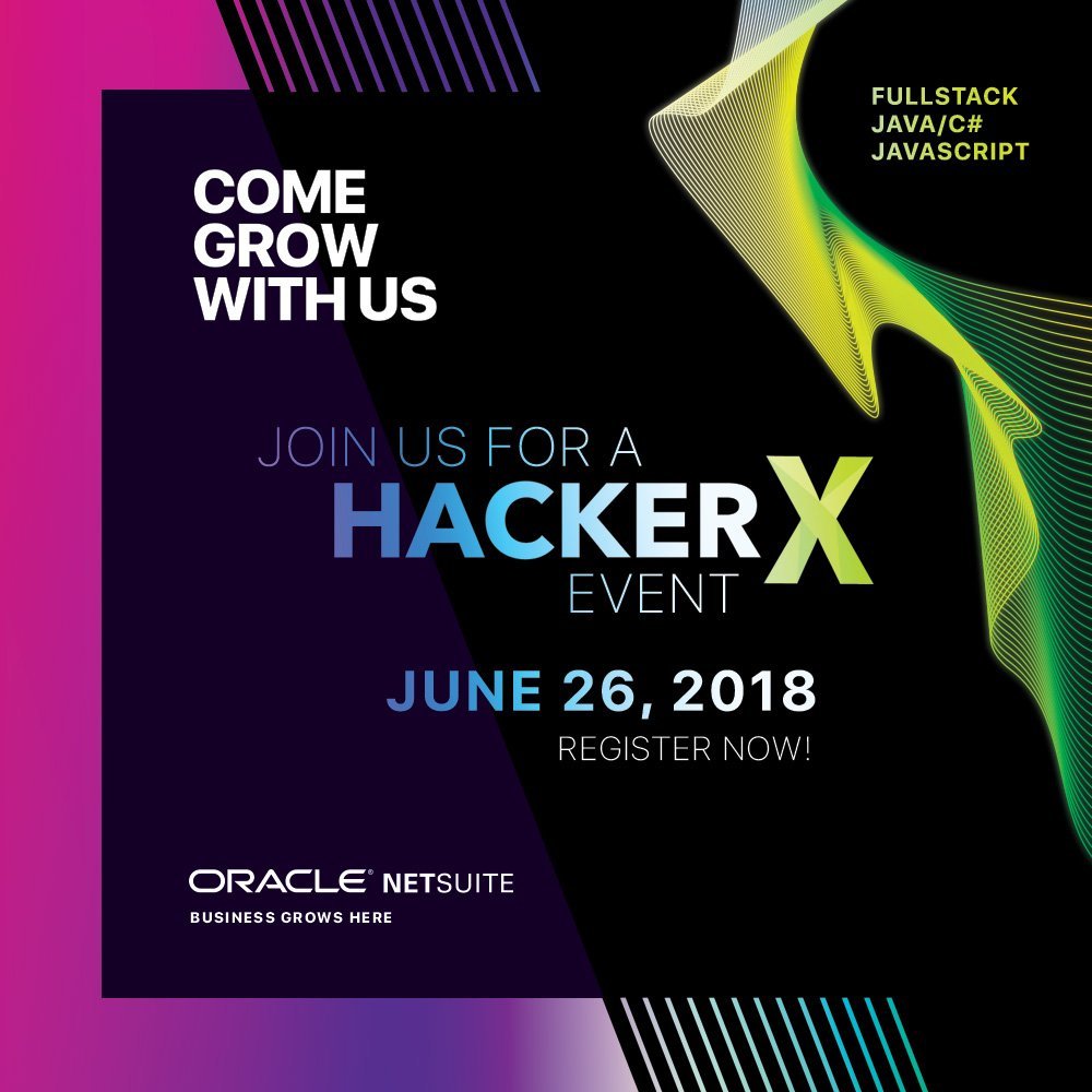 HackerX's tweet image. This week, June 26th! We're very excited to be working together w/ our friends from @ORACLENSBCN ! #PrivateEvent #CantWait #BarcelonaTech