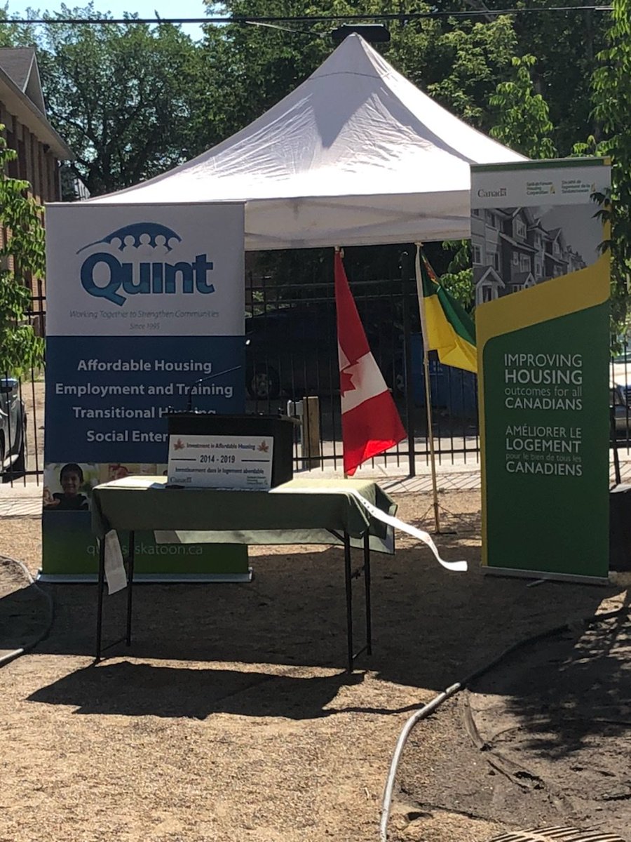 Help celebrate Quint's Grand Opening of the Oski Macipayin housing project this morning.