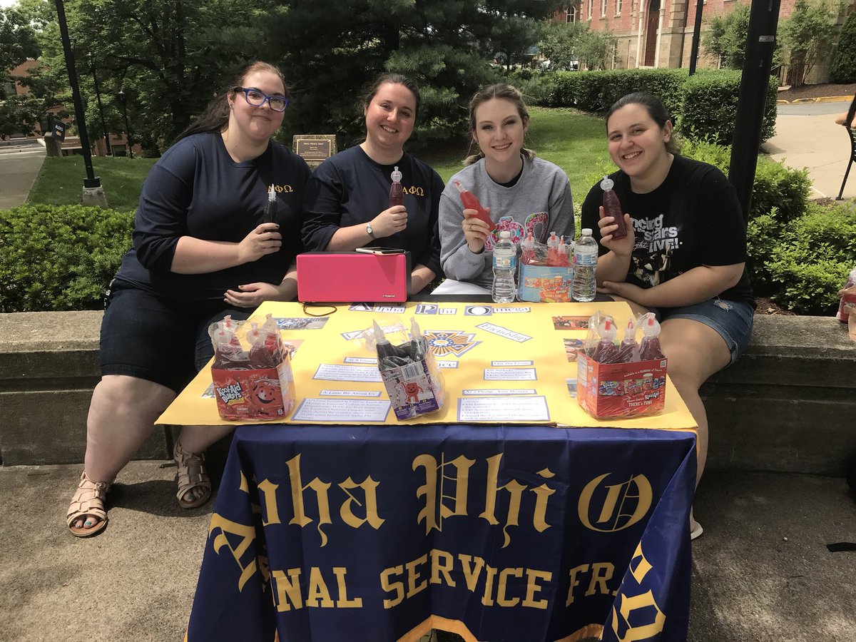 Our brothers are out in front of the lair today until around 4!  Come out and find out about our amazing organization! #WVUNSO #wvu22 #wvustudentorgs