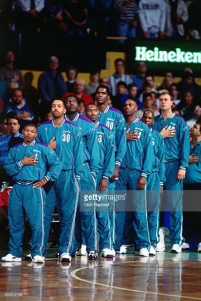 (1995) Charlotte Hornets
Happy Birthday Dell Curry!  