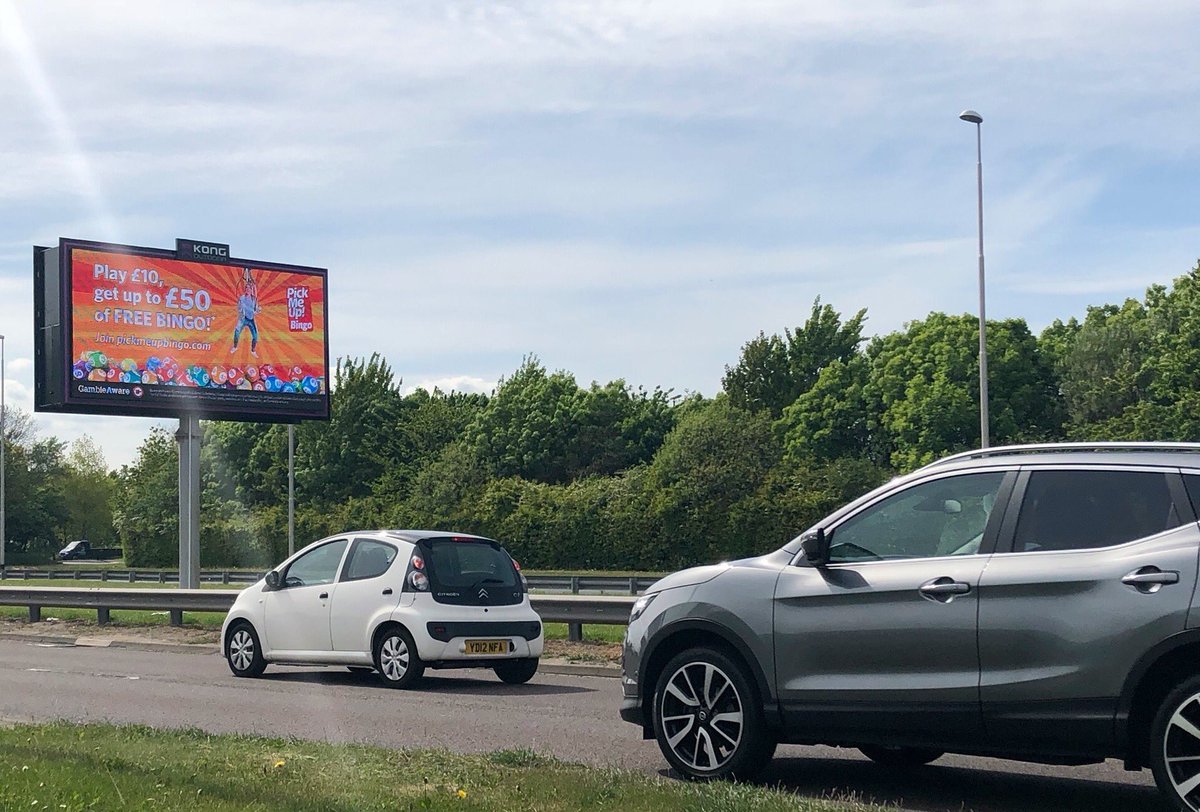 No so much “2 little ducks” but more “lots of fantastic screens” with pickmeupbingo dominating up the North East on our Northern lights