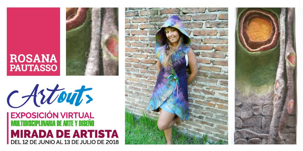ArtoutBsAs's tweet image. Rosana Pautasso, artista textil de Bs As,Argentina cuyo principal material que utiliza es el fieltro, y que son dignas de admiración
Contacto:
FB:Fieltroytelar Arte Textil
IG:@fieltroytelarartetextil9
Mail:rosanapautasso1937@gmail.com
#artout #caminito #artetextil #fieltro #magia