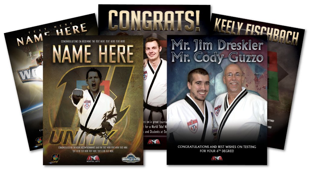 ATAMartialArts's tweet photo. Congratulatory Ads Are Available to Order!
Is your favorite instructor testing or becoming a new Master? Do you have friends or family competing... https://t.co/GXNTpJpoDH
#ATAWorldExpo #ATAMartialArts #ATAUnity #ATAStrong #Congratulations #GoodLuck #TournamentOfChampions #TOC https://t.co/Ynzq0Ih1nP
