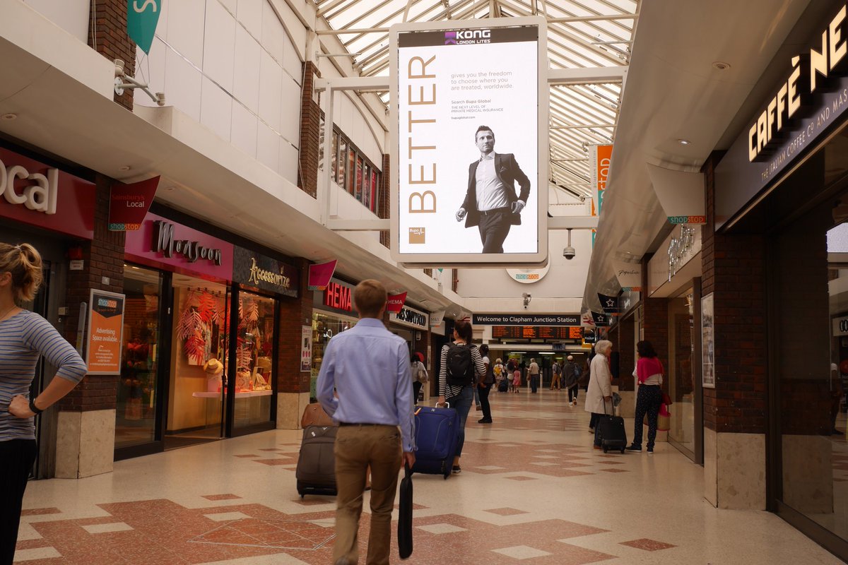 Great campaign by @Intermarketing for <a href="/Bupa/">Bupa</a> targeting high net worth individuals across West London on our London lites